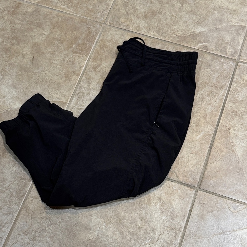 Women’s  Black Jogger Pants. Size 12